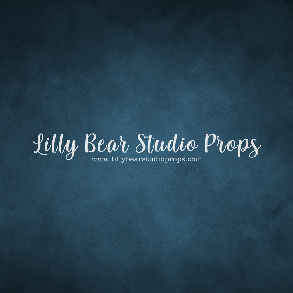 Yale by Lilly Bear Studio Props sold by Lilly Bear Studio Props, blue - blue texture - deep sea - dusty blue - FABRICS