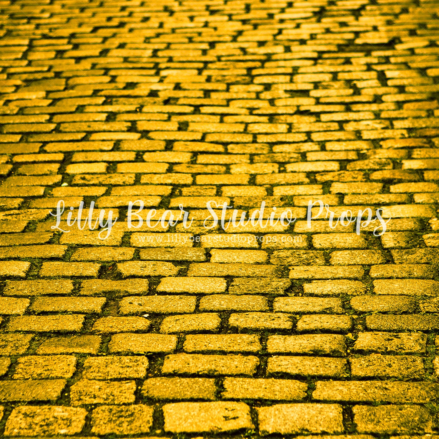 Yellow Brick Road Floor - Lilly Bear Studio Props, FABRICS, FLOORS, mat floors