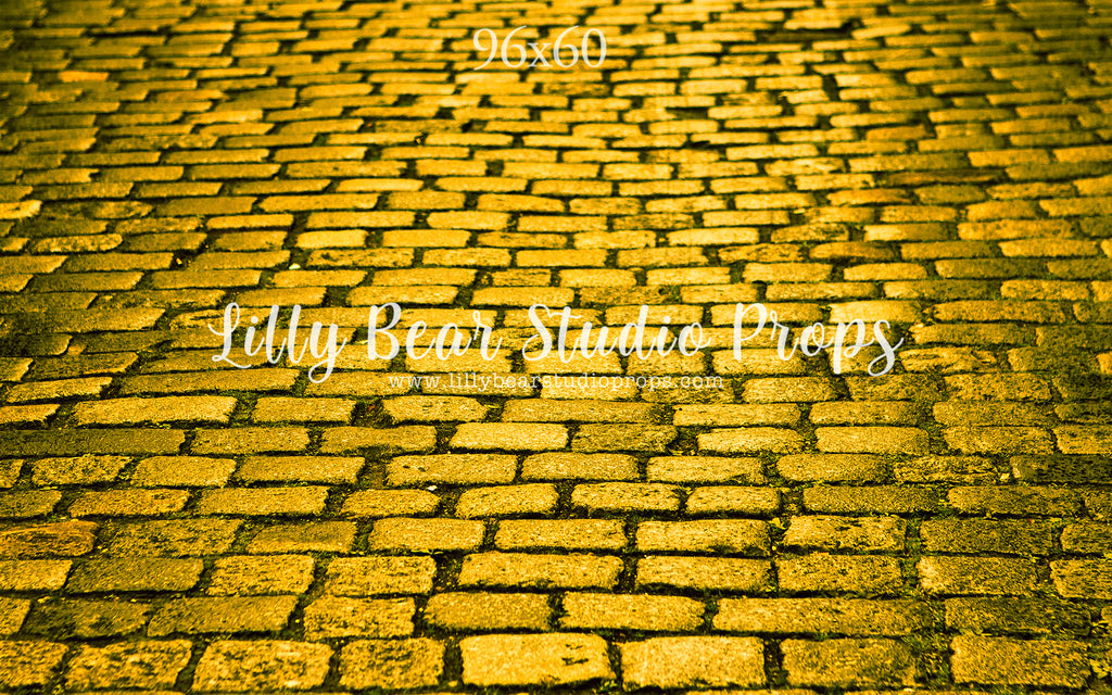 Yellow Brick Road Floor - Lilly Bear Studio Props, FABRICS, FLOORS, mat floors