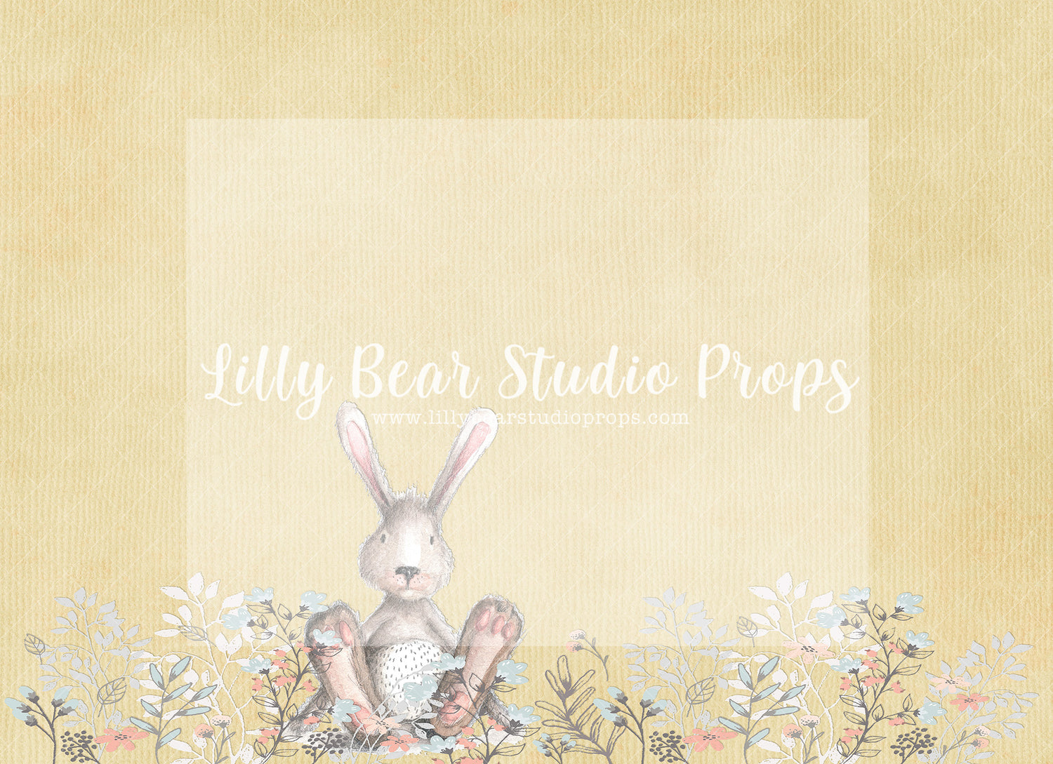 Yellow Hopper The Bunny - Lilly Bear Studio Props, boho spring, bunny, bunny garden, bunny one, bunny trail, carrot, carrots, easter, easter backdrop, easter basket, easter bunny, easter eggs, FABRICS, flower barn doors, flower garden, flower stand, some bunny is one, spring, spring camper, spring garden