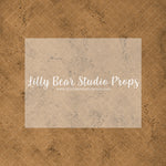 Alysa In Yellow Rust - Lilly Bear Studio Props, hand painted, hand painted texture, textured, textured art, yellow texture