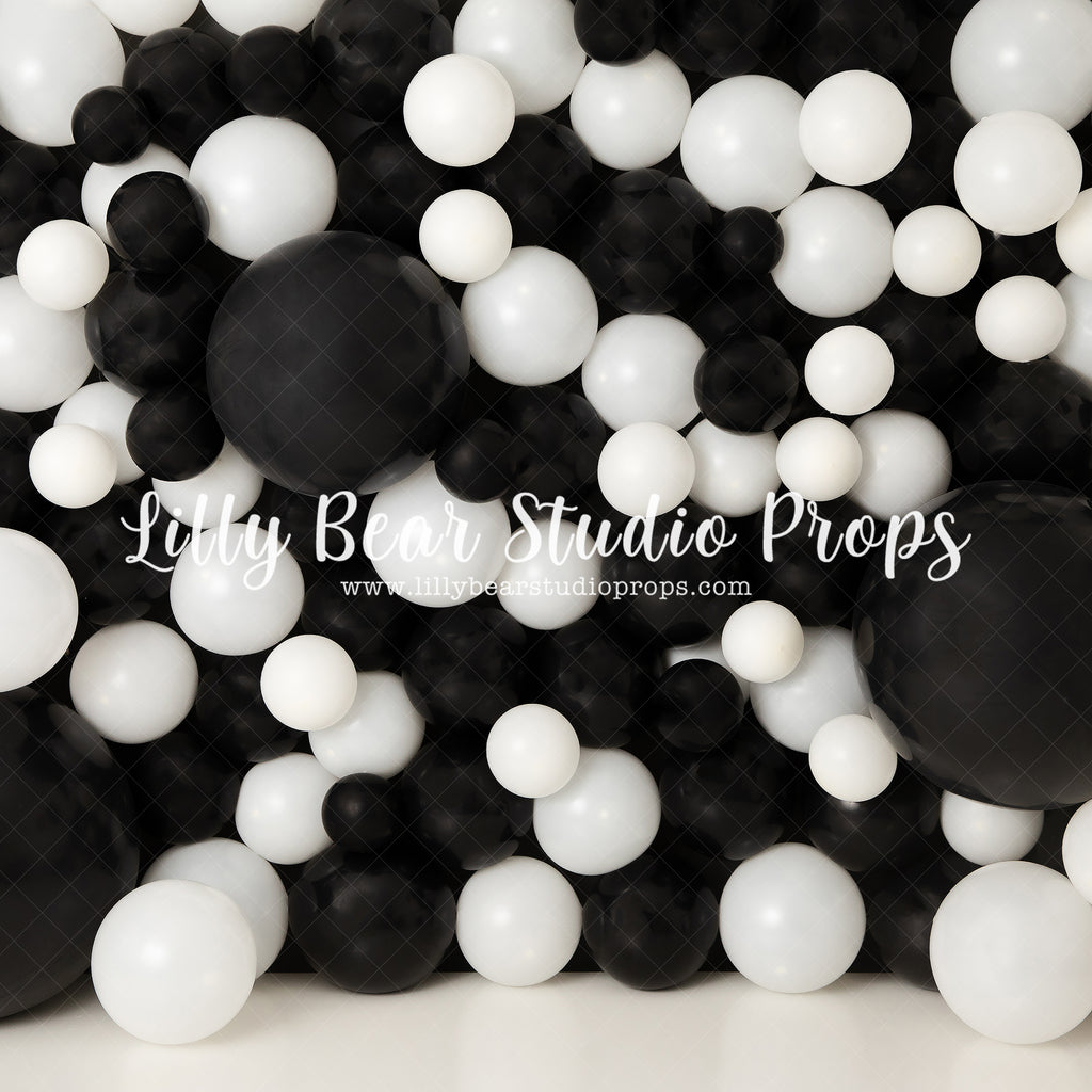 Ying & Yang by OhSoBeauty Photography sold by Lilly Bear Studio Props, baby boss - balloon - balloon arch - balloon gar