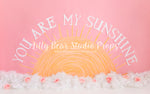 You Are My Sunshine by Meagan Paige Photography sold by Lilly Bear Studio Props, FABRICS - floral - girl - pink - pink