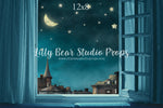 You Can Fly by Lilly Bear Studio Props sold by Lilly Bear Studio Props, disney - FABRICS - fly - moon - neverland - nig