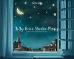 You Can Fly by Lilly Bear Studio Props sold by Lilly Bear Studio Props, disney - FABRICS - fly - moon - neverland - nig