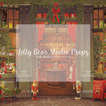 Holly Jolly Christmas Shop - Lilly Bear Studio Props, christmas, Cozy, Decorated, Festive, Giving, Holiday, Holy, Hopeful, Joyful, Merry, Peaceful, Peacful, Red & Green, Seasonal, Winter, Xmas, Yuletide