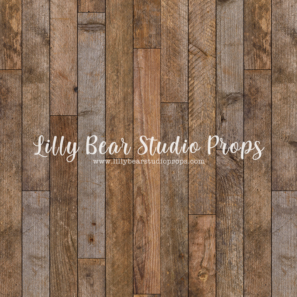 Benjamin Vertical Wood LB Pro Floor by Lilly Bear Studio Props sold by Lilly Bear Studio Props, barn wood - brown wood