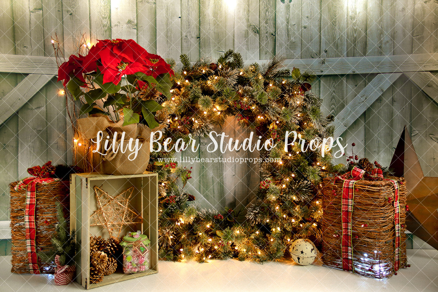 Big Bright Xmas Wreath
