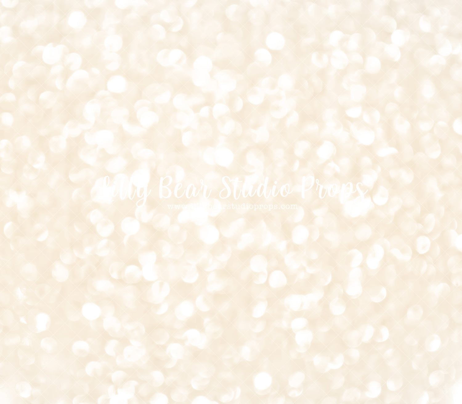 Bokeh Cream - Lilly Bear Studio Props, bokeh, cream, cream distressed, cream wall, Fabric, FABRICS, Wrinkle Free Fabric