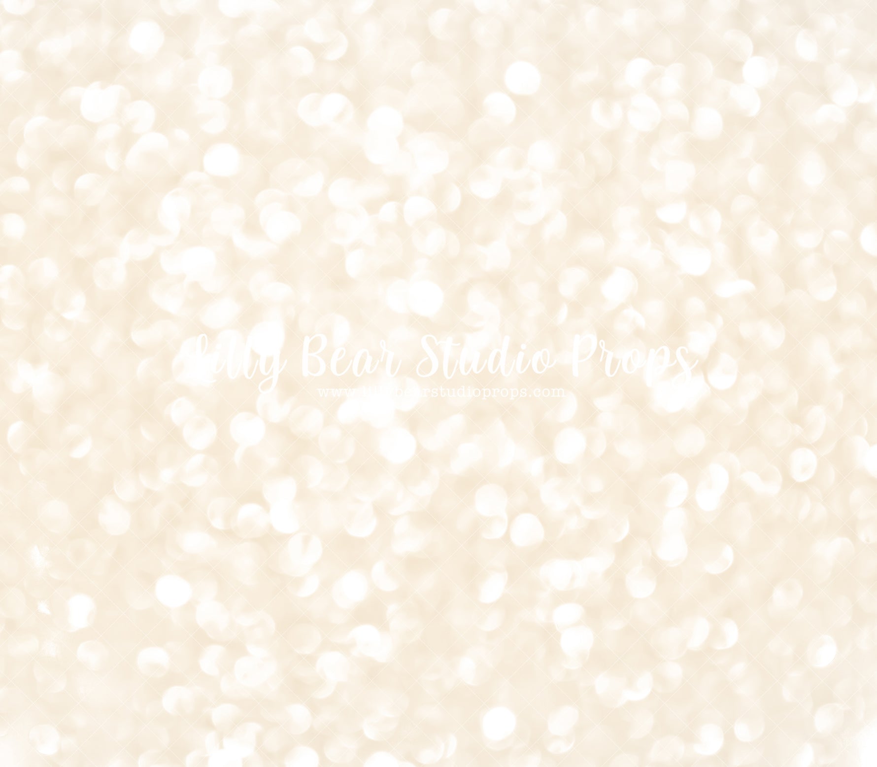 Bokeh Cream - Lilly Bear Studio Props, bokeh, cream, cream distressed, cream wall, Fabric, FABRICS, Wrinkle Free Fabric