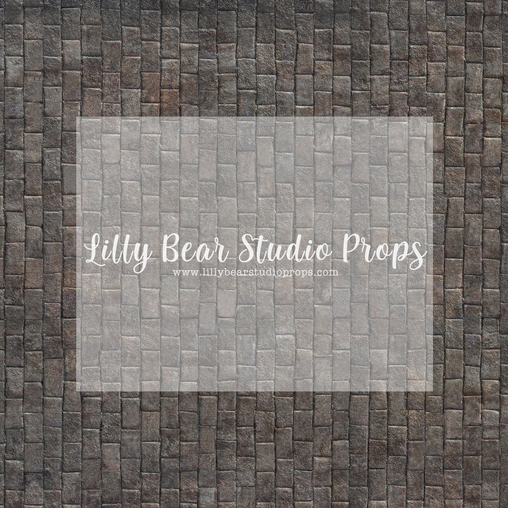 Christmas Brick Floor - Lilly Bear Studio Props, cobblestone, fabric, FLOORS, mat, neo, stone, stone floor, vinyl