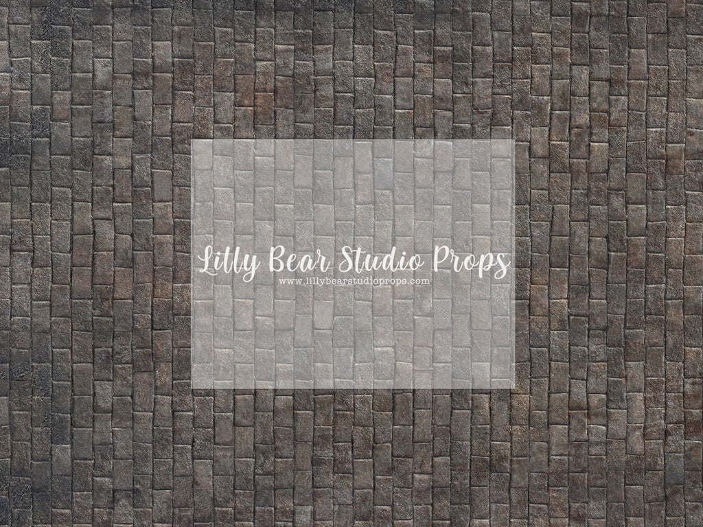 Christmas Brick Floor - Lilly Bear Studio Props, cobblestone, fabric, FLOORS, mat, neo, stone, stone floor, vinyl