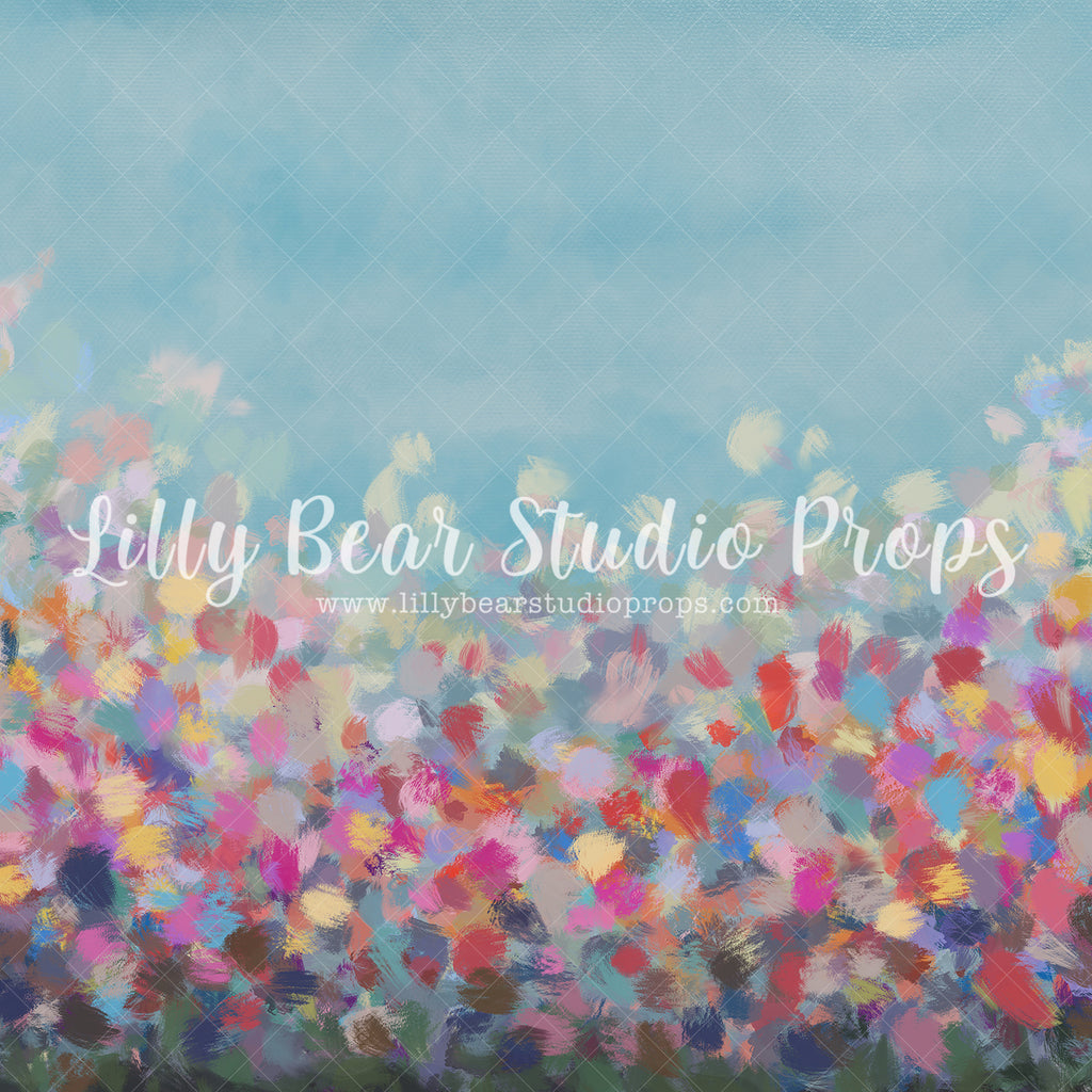 Field of Colour - Lilly Bear Studio Props, colorful, colourful, FABRICS, feminine, field, fine art texture, floral, floral texture, grunge, spring, texture, vintage
