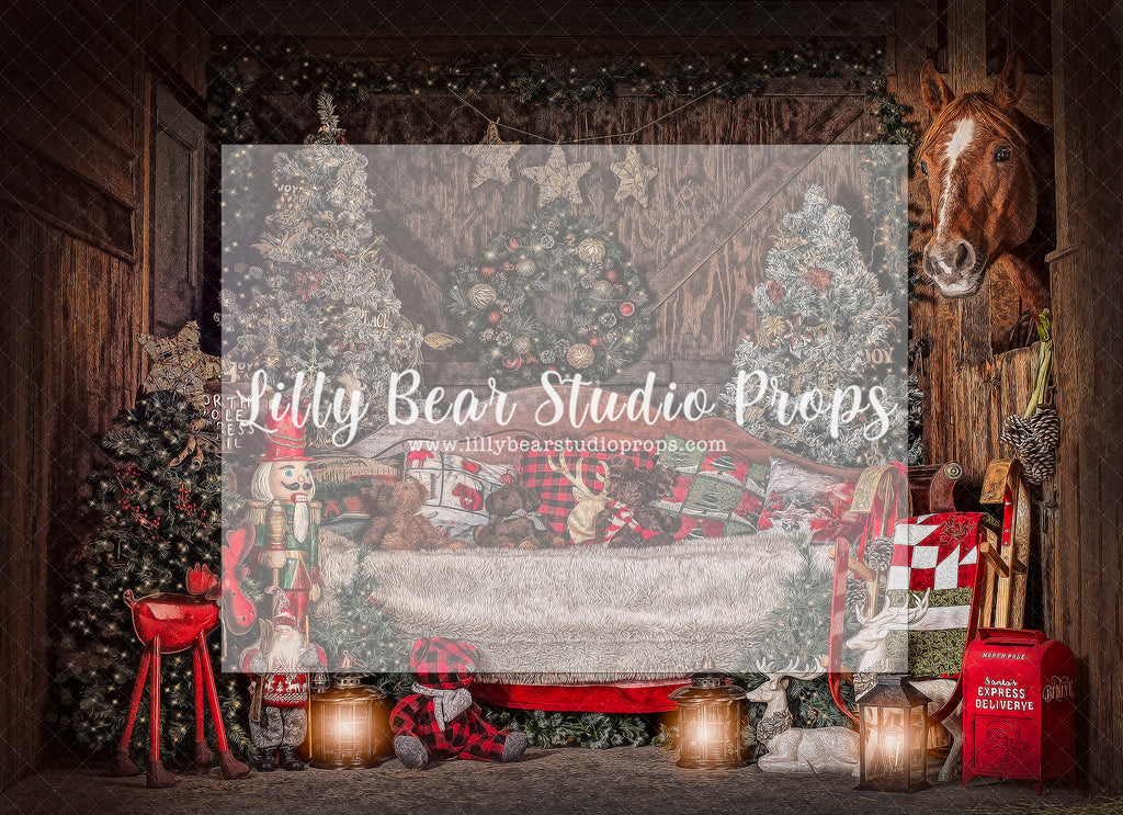 Cozy Holiday - Lilly Bear Studio Props, christmas, Cozy, Decorated, Festive, Giving, Holiday, Holy, Hopeful, Joyful, Merry, Peaceful, Peacful, Red & Green, Seasonal, Winter, Xmas, Yuletide