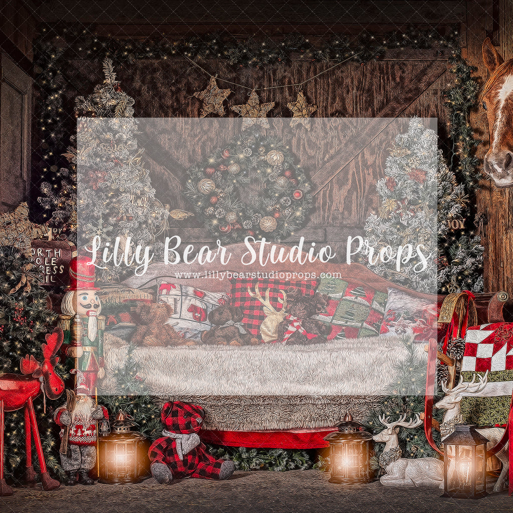 Cozy Holiday - Lilly Bear Studio Props, christmas, Cozy, Decorated, Festive, Giving, Holiday, Holy, Hopeful, Joyful, Merry, Peaceful, Peacful, Red & Green, Seasonal, Winter, Xmas, Yuletide
