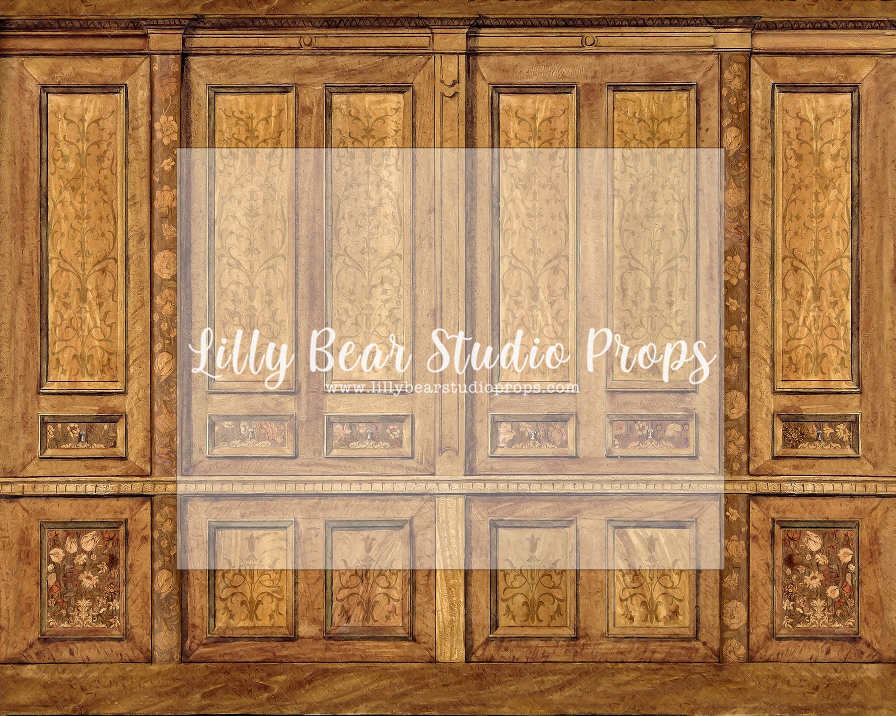 Flower Panel Wall - Lilly Bear Studio Props, 