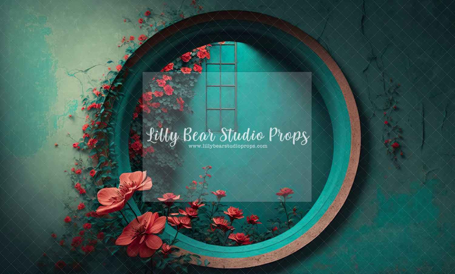 Floral Hoop Wall