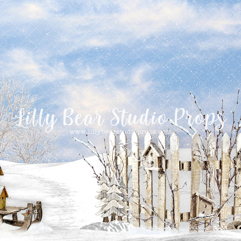 Frosty the Snowman - Lilly Bear Studio Props, camper, candles, christmas, christmas kitchen, christmas window, Fabric, FABRICS, kitchen, red curtains, tree farm, winter, wreath