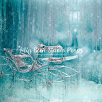 Glass Carriage - Lilly Bear Studio Props, disney, disney frozen, elsa, Fabric, FABRICS, frozen, frozen princess, ice castle, ice palace, nighttime, princess, princess carriage