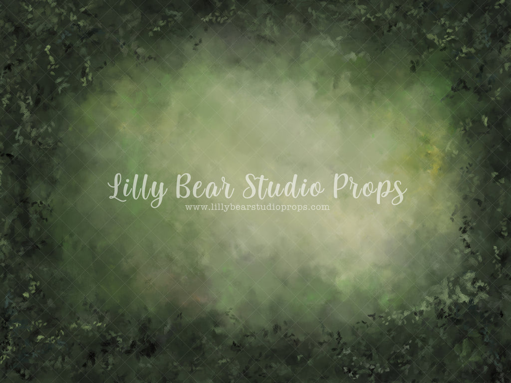 Greenmore - Lilly Bear Studio Props, black and green, boho greenery, dusty green, evergreen, FABRICS, fine art texture, floral, floral texture, gender neutral, green floral, green forest, green texture, neutral, spring, texture, vintage