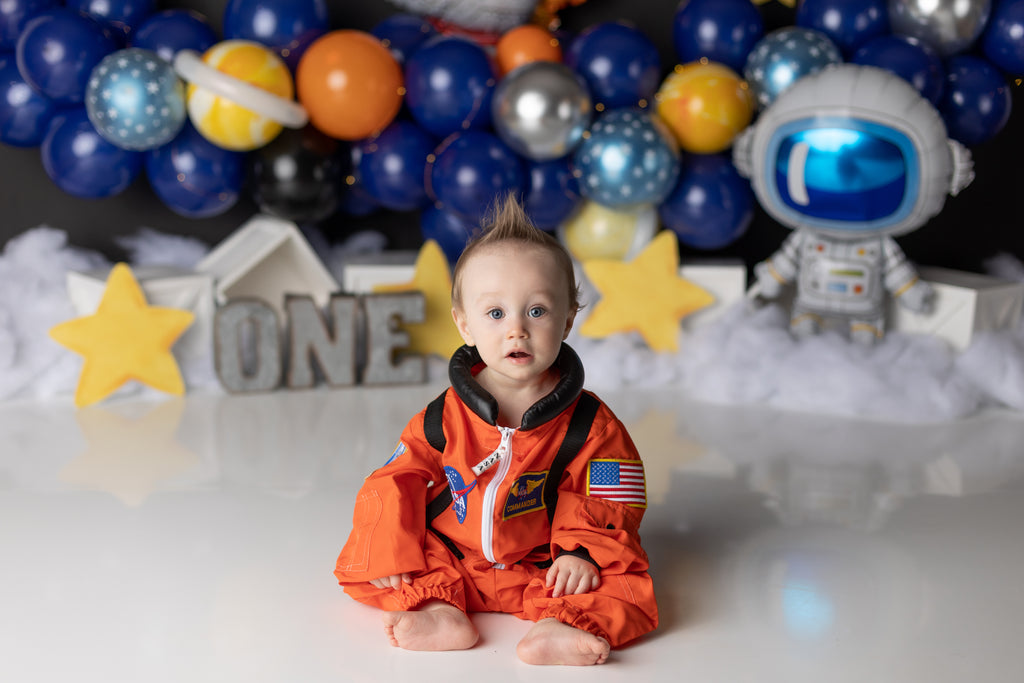 Out Of This World - Lilly Bear Studio Props, astronaut, galaxy space, little star, moon stars, outerspace, space, space and stars, space balloon gar, space balloon garland, spacecraft, spaceship, star, starry sky, stars, white spaceship