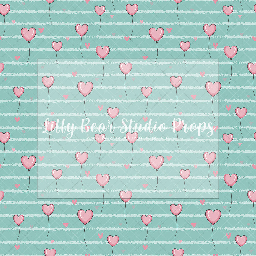 Heart Balloons - Lilly Bear Studio Props, all my heart, balloon hearts, be still my heart, cupid, FABRICS, girl, girls, heart, heart love, heart of gold, hearts, hearts and arrows, hearts bokeh, i love you, love, love is in the air, love shop, love wall, pastel hearts, pattern hearts, pink, pink balloon heart, pink heart, pink heart wall, pink hearts, valentine, valentines, valentines day