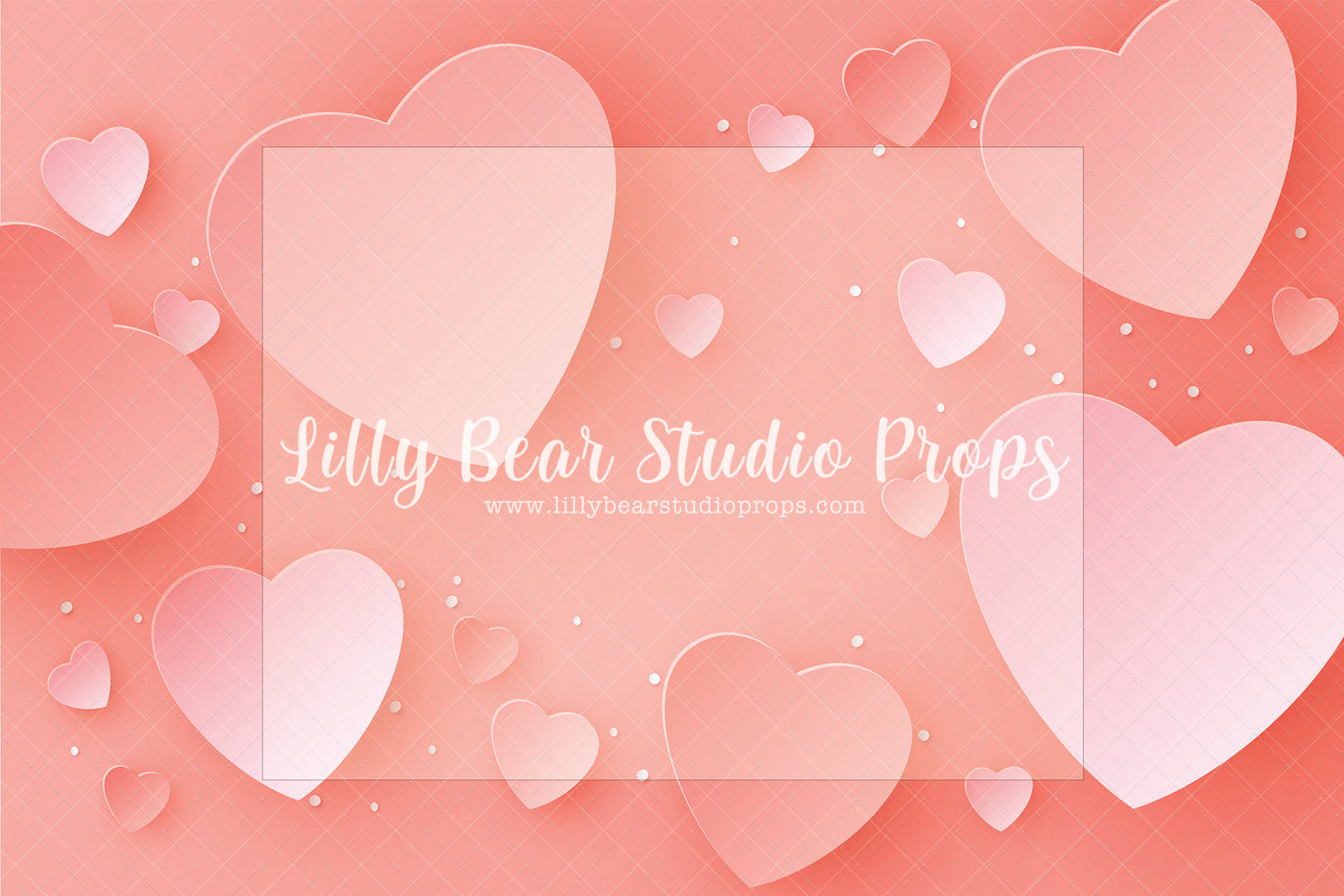Big Hearts - Lilly Bear Studio Props, all my heart, be still my heart, cupid, FABRICS, girl, girls, heart, heart love, hearts, hearts and arrows, hearts bokeh, i love you, love, love is in the air, love shop, love wall, pastel hearts, pattern hearts, pink, pink heart, pink hearts, valentine, valentines, valentines day