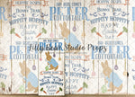 Hippity Hoppity Whitewashed Peter Cottontail - Lilly Bear Studio Props, baking, banner, barn, barndoors, blue floral, blue wood, bunny, bunny one, Bunting Banner, bush, bushes, carrot, carrot banner, carrots, easter, easter backdrop, easter baking, easter basket, easter bunny, easter egg, easter eggs, exposed brick, FABRICS, fence, florals, flower box, happy easter, peter rabbit, petter rabit, pink bunny, rabbit, shed, some bunnies one, some bunny is one, some bunny's one, spring, springtime