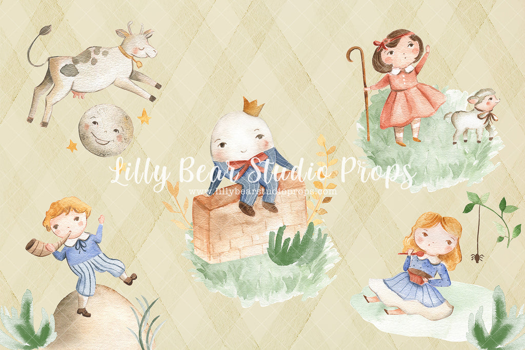 Humpty Dumpty - Lilly Bear Studio Props, book, fairy tale, fairytale, Humpty dumpty, story
