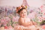Morning in Paris by Lilly Bear Studio Props sold by Lilly Bear Studio Props, Eiffel tower - FABRICS - floral - paris