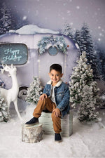 Holiday Camper by Zazz Photography sold by Lilly Bear Studio Props, candles - christmas - christmas fireplace - christm