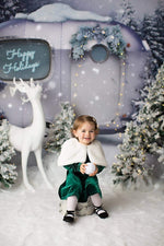 Holiday Camper by Zazz Photography sold by Lilly Bear Studio Props, candles - christmas - christmas fireplace - christm
