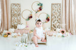 Glam Pumpkins by Lilly Bear Studio Props sold by Lilly Bear Studio Props, FABRICS - girl - pink - pumpkins - vintage