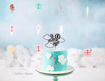 Skylar by Lilly Bear Studio Props sold by Lilly Bear Studio Props, blue - FABRICS - sky - texture