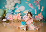 Scuba Diver - Lilly Bear Studio Props, blue seashells, deep blue sea, deep sea, pink seashells, sea, sea sand, sea shell, sea turtle, sea weed, sea world, seashell, under the sea, under the sea girl, under water, undersea, underwater, underwater bubbles
