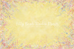 Lemon Summer - Lilly Bear Studio Props, FABRICS, fine art texture, floral, floral texture, neutral, pastel yellow, spring, texture, vintage, yellow, yellow floral, yellow texture