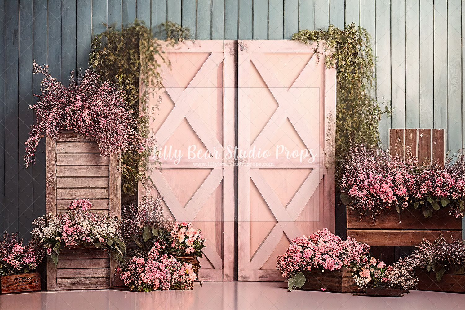 Lovable Pink Doors