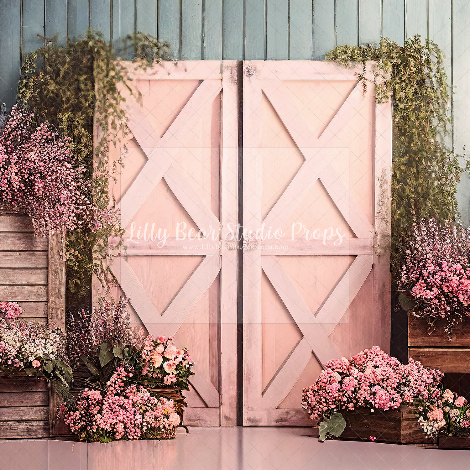 Lovable Pink Doors