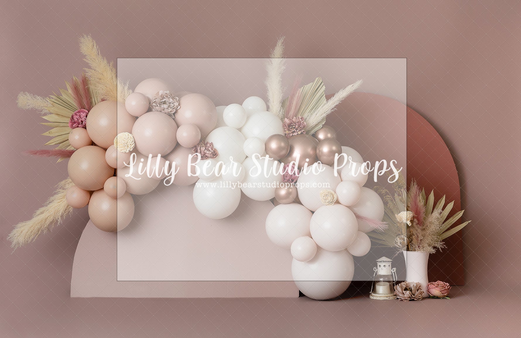 Mauve Over Boho - Lilly Bear Studio Props, boho, boho balloon garland, boho balloons, boho chic, boho garland, boho rings, boho spring, FABRICS, one