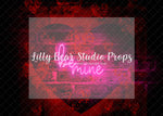 Neon grunge BE MINE Valentine - Lilly Bear Studio Props, Fabric, FABRICS, gold and black, hearts, hearts and clouds, moon, spring, valentine, valentine backdrop, valentine letter, valentines, valentines day, valentines kisses, x's and o's, xoxo