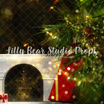 Not A Creature Was Stirring - Lilly Bear Studio Props, animals, autumn forest, dark forest, enchanted forest, Fabric, FABRICS, fall forest, forest, forest animals, forest entry, forest floor, forest friends, forest painting, fox, green forest, into the wild, lanterns, little wild one, misty forest, moon, moonlight, moonlight forest, night forest, nighttime, owl, pine forest, pine tree, pine tree forest, pine trees, raccoon, where the wild things are, wild, wild animal, wild one, wild things, woodland forest