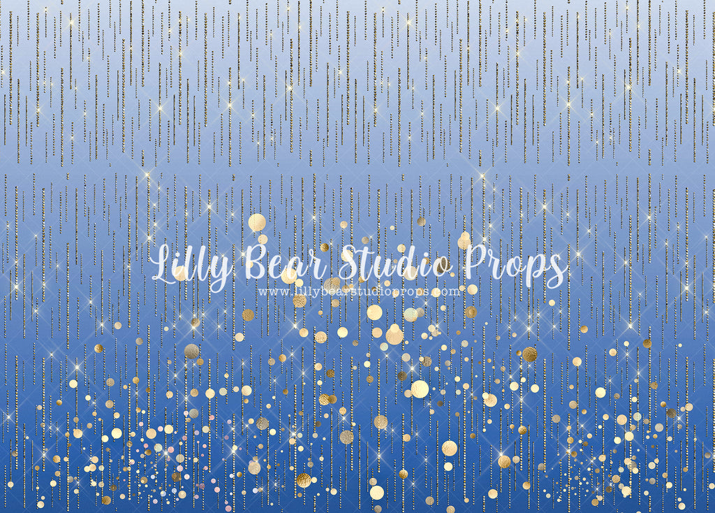 Ombre Sparkle Blue - Lilly Bear Studio Props, FABRICS, glitter, glitter dots, glitter rain, glitter rose, glitter roses, glitter star, glitter stars, glitter stripes, glitter texture, gold, gold glitter, shiney, shiny
