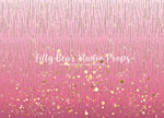 Ombre Sparkle Rose Pink - Lilly Bear Studio Props, FABRICS, glitter, glitter dots, glitter rain, glitter rose, glitter roses, glitter star, glitter stars, glitter stripes, glitter texture, gold, gold glitter, shiney, shiny