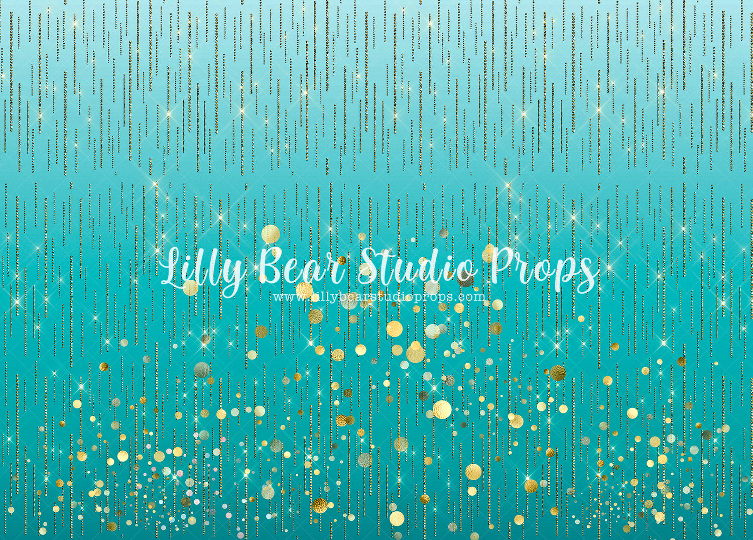 Ombre Sparkle Teal - Lilly Bear Studio Props, FABRICS, glitter, glitter dots, glitter rain, glitter rose, glitter roses, glitter star, glitter stars, glitter stripes, glitter texture, gold, gold glitter, shiney, shiny