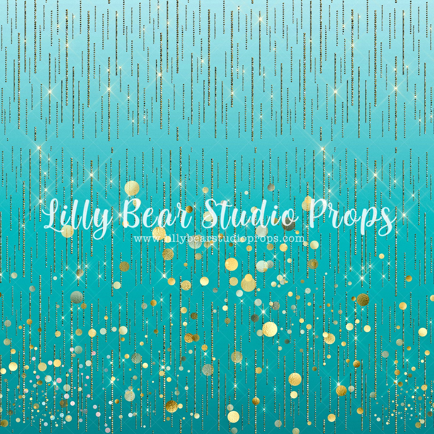Ombre Sparkle Teal - Lilly Bear Studio Props, FABRICS, glitter, glitter dots, glitter rain, glitter rose, glitter roses, glitter star, glitter stars, glitter stripes, glitter texture, gold, gold glitter, shiney, shiny