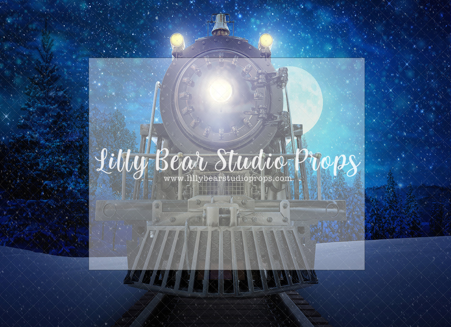 On the Polar Express - Lilly Bear Studio Props, christmas, Cozy, Decorated, Festive, Giving, Holiday, Holy, Hopeful, Joyful, Merry, Peaceful, Peacful, Red & Green, Seasonal, Winter, Xmas, Yuletide