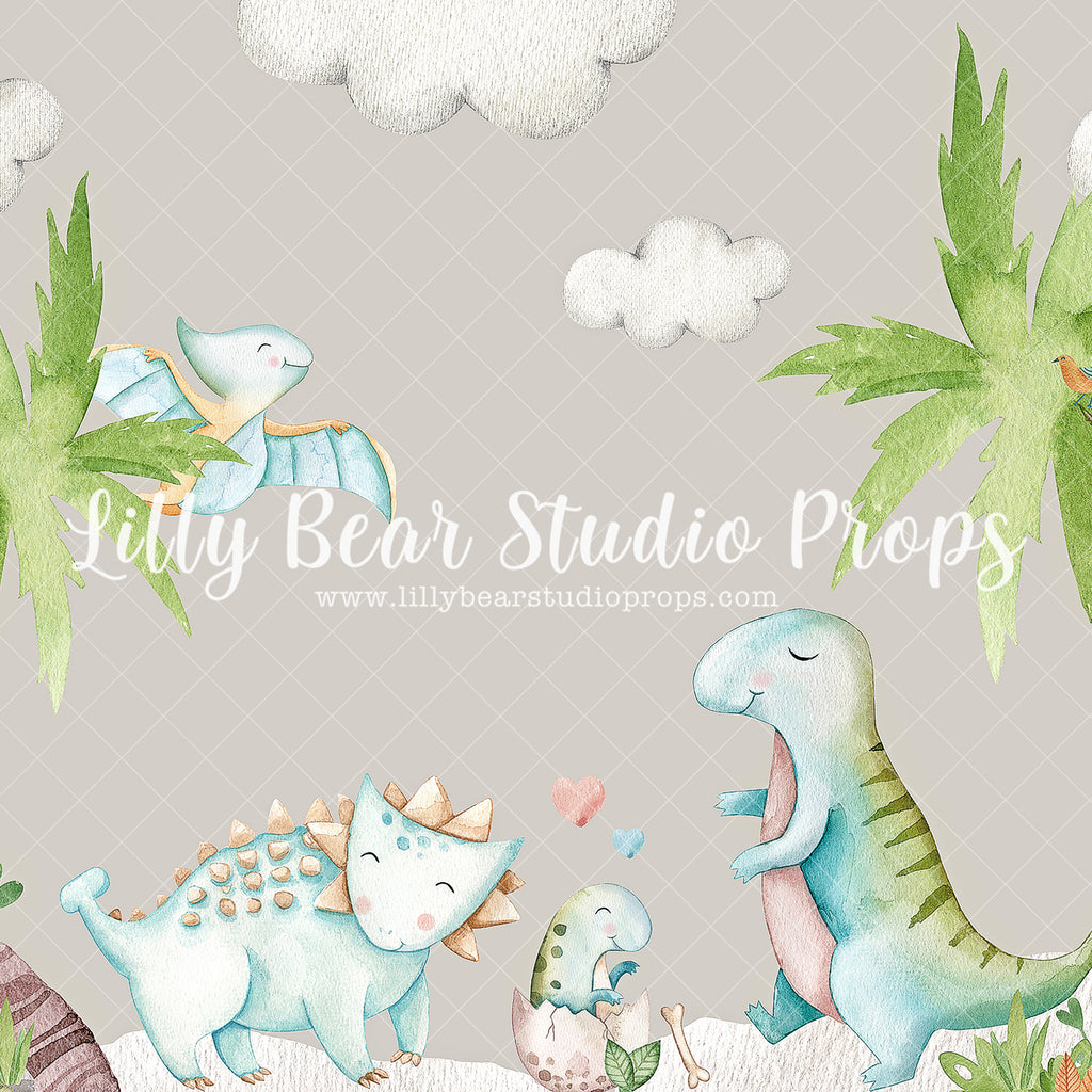 Pastel Dinos - Lilly Bear Studio Props, dino, Dino-roars, dinosaur, dinosaurs, vintage, woodland, woodland animals, woodland creatures