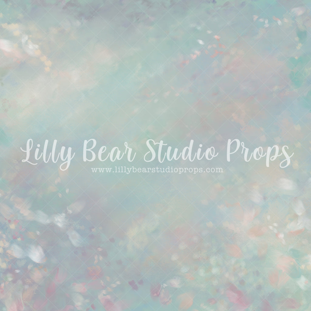 Pastella Blue - Lilly Bear Studio Props, FABRICS, fine art texture, pastel, pastel blue, pastel green, pastel pink, spring, spring floral, spring flowers, spring texture, springtime, texture