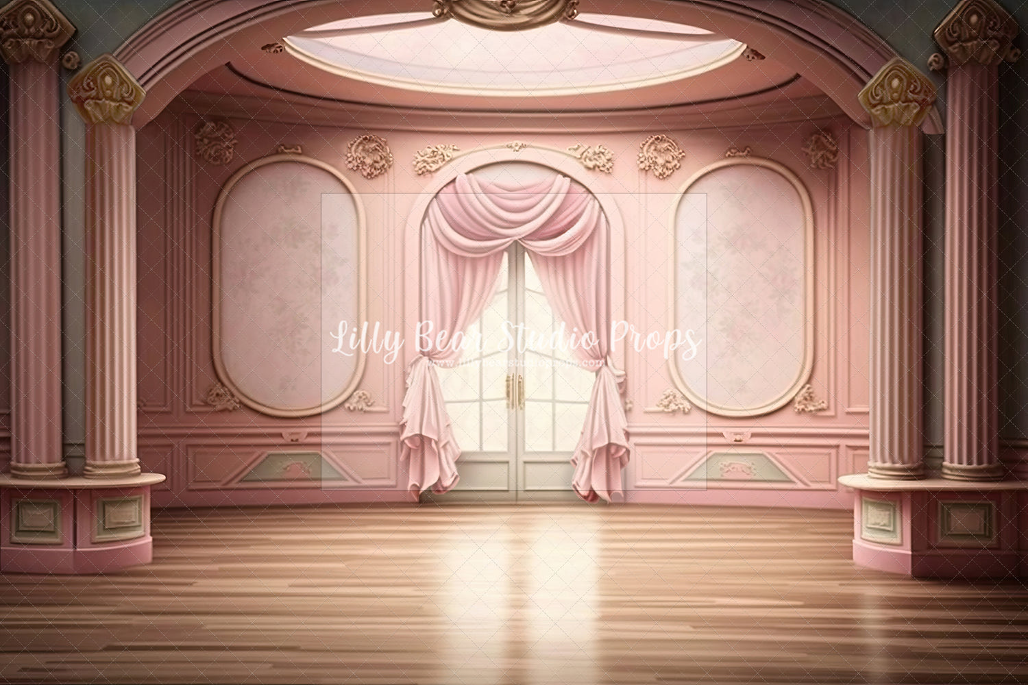 Pink Ballroom Entrance