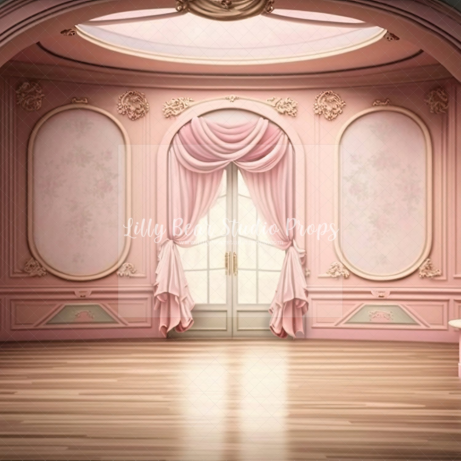 Pink Ballroom Entrance
